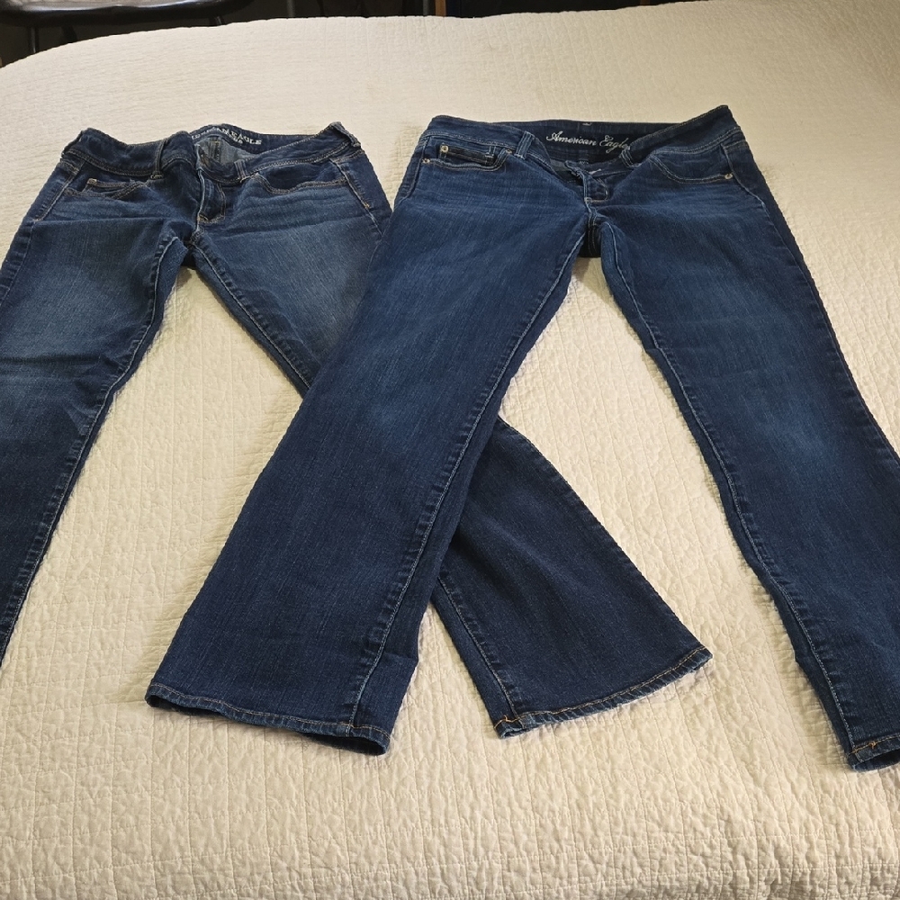 American Eagle Bundle Slim Boot And Kick Boot Size 10 EUC Save On Shipping